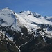 Kramerspitze - fotografiert am nächsten Tag - der Anstieg führt über den langen Südwestrücken