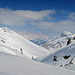 Blick hinunter ins Jufer Tal