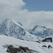 Piz Bever & Piz Suvretta - view from Fuorcla Laviner.<br />Quite cloudy further south.