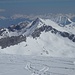 Von der Scharte zwischen Napfspitze (links) und Realspitze kann man Letzere mit Skier besteigen.