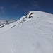 Ich bin nach links zum Kamm gegangen, von wo man Schrammacher und Olperer sieht.