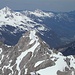 Blick über die Scharkarspitze in die Allgäuer Alpen; rechts sieht man das Lechtal