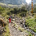 Aufstieg zur Alp Mans mit Blick rechts Richtung Bogartenlücke