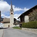 Die Kirche im Dorf Paspels