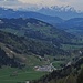 Gipfelblick Salmaser Höhe nach Westen.