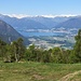 I 4000 vallesani ed il Lago Maggiore da poco sopra i Monti del Tiglio.