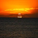 Karibischer Sonnenuntergang am Prince Rupert Bay. 