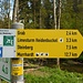 Ab der Hankerstmühle geht es auf dem Limes-Wanderweg zurück nach Grab