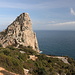 Pedra Longa - Blick auf den markanten, 128 m hohen Felsen an der Ostküste von Sardinien.