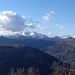 Auf dem Gipfelkamm: Blick zu einem alten Bekannten, dem Mont Mounier (2817 m)