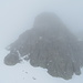...zwischen Pizolhütte und Wildseeluggen kam der Nebel...