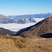 Tiefblick von der Chläuifurggel zur Alp Chläui