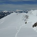 I hiked a few meters up towards Redertenstock to take this picture of Redertengrat 2213 m.