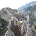 schöne Kalkfelsformationen vom Pürschling - einem Felstürmchen hinter dem Pürschlinghaus