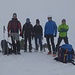 Skitourengruppe Ostschweiz auf dem Gipfel Rote Totz