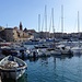 Blick vom Hafen zur Altstadt von Alghero