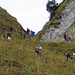das Wandern ist des "Schweizers" Lust! ob es wirklich Schweizer waren sei dahingestellt.