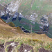 Tiefblick hinunter zum Seealpsee