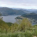 Panorama sul Lago di Lugano e le Alpi