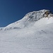 Rauthorn, links oben unter den Felsen das Skidepot
