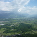 Aussicht vom Wissespitz-Gipfel Richtung Liechtenstein