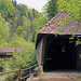 Hüslibrücke über die Sitter und hinten ist die Hüslibrücke über den Wattbach