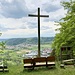 Blick vom Glitzernen Kreuz ( 758m )...