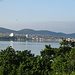 Blick von Gödrös über die Bucht nach Balatonfüred