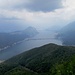 Monte San Giorgio : panoramica sul Monte San Salvatore e il Ponte di Melide