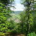 und der Weg erlaubt ab und an den Ausblick ins Tal