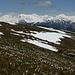 Impressions during the descent - view to Lenzer Horn.