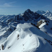 Rückblick über den Fussaufstieg zum Piz Surgonda