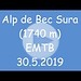 <b>Alp de Bec Sura (1740 m) - EMTB.</b>