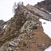 The start of the ridge at Bocchetta di Ruggia.