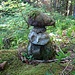 Steinmann auf dem Westgipfel des Tössstock