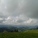 Blick vom höchsten Punkt der Hohen Buche (mit Beiz, rechts im Bild) Richtung Alpstein... ;-)