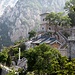 Ansicht des Klosters von Sanhuangzhai.