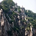 Beeindruckende Lage des Sanhuangzhai-Klosters.