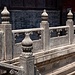 Balustrade im Shaolin-Tempel.