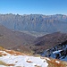 Die Berge des Nationalparks Val Grande zeigen sich.