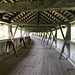 Schöne Holzbrücke.