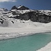 Hier könnte man tatsächlich direkt mit den Skiern baden gehen