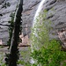 Der Wasserfall vor der Höhle aus anderer Perspektive
