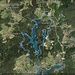 GPS-Track als Übersicht der Wanderung