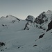 Die Gipfel rechts des Adlerpasses erreichte ich vor Jahrzehnten (Rimpfischhorn auf Skitour), das Strahlhorn an Ostern wegen Sturms jedoch nicht.