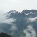 Im Südosten die wolkenverhangenen Diedamskopf und Hirschberg