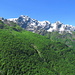 Blick zur [http://www.hikr.org/tour/post23307.html vor zwei Tagen besuchten Alp Löda] und Gridone.