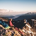 Top Biwakplatz auf der Cima Böis. Etwas ausgesetzt ist es und es wird noch ganz schön kalt heute Nacht.