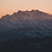 Sonnenuntergang am Monte Rosa Massiv mit Dufourspitze und co,