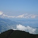 Plättlispitz: Zumindest Richtung Zürichsee hat es ein Nebelloch ..